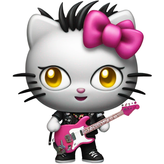 hello kitty punk  emoji