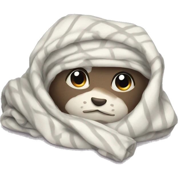 a cozy blanket  emoji