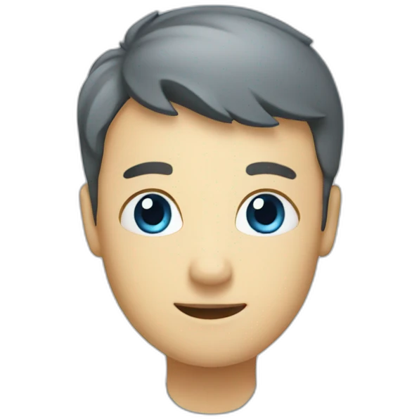 blue calendar emoji