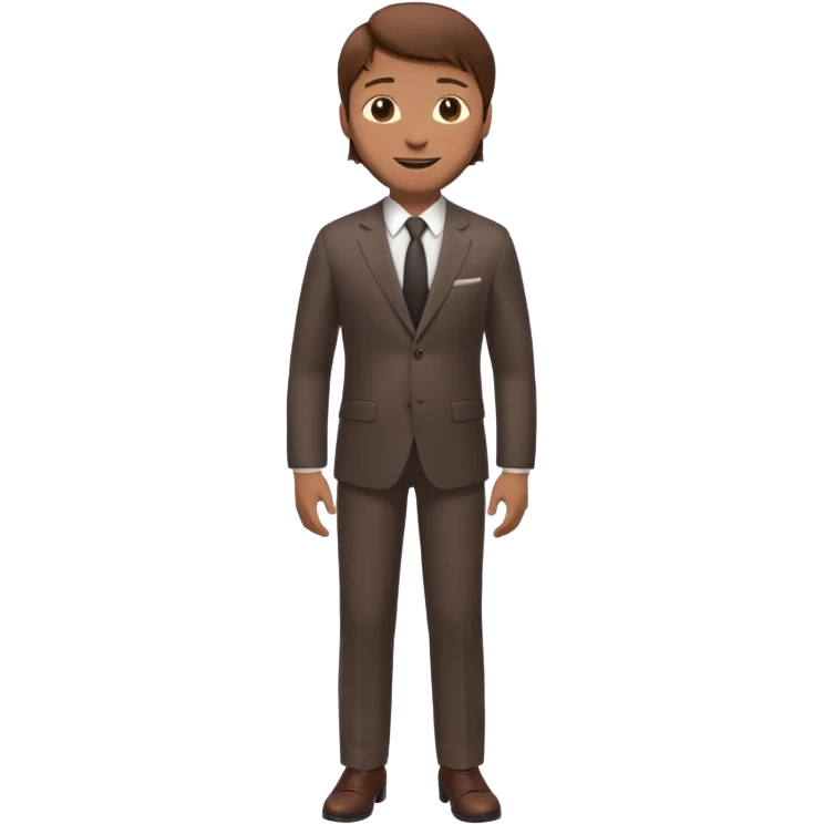 Whole man  with whole body emoji