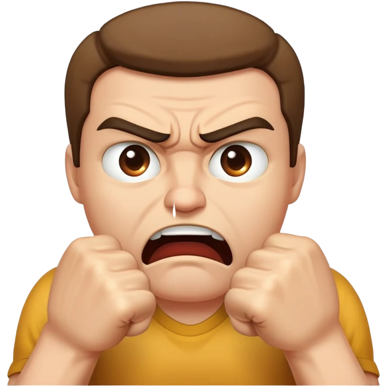 Angry emoji