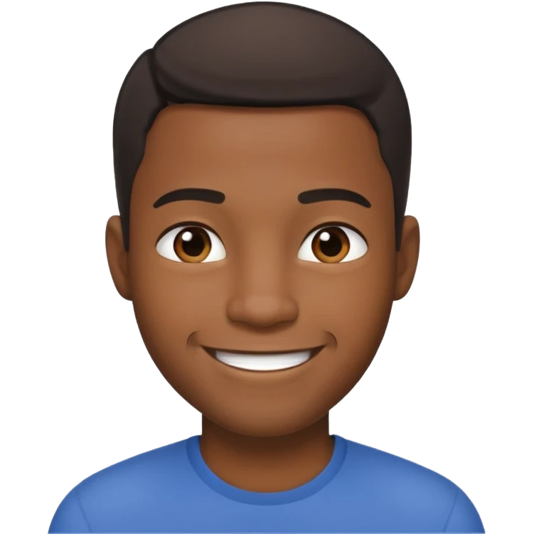 Black man emoji