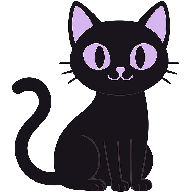 Remove the background from this goth banner, keep it cute, expressive, minimal, in the style of imagen-4-fast (a concise, fast image generation style), with no background. emoji
