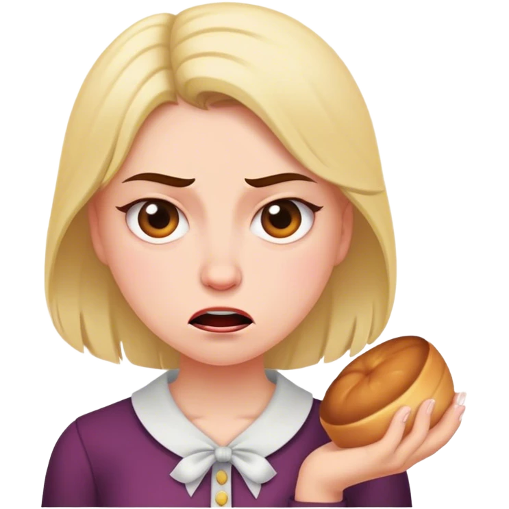 Coquet hangry emoji