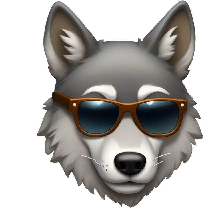 Skibidi rizzler sigma wolf emoji