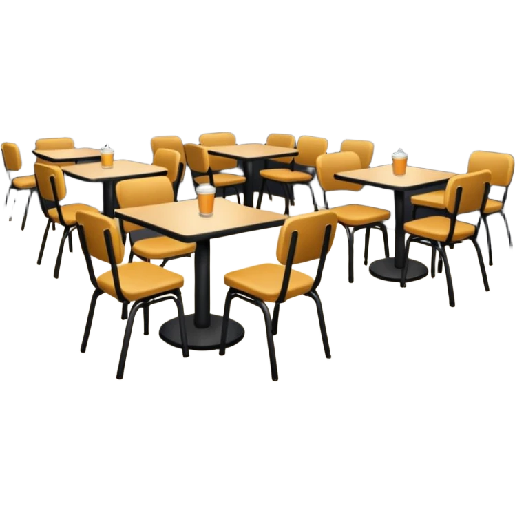 Cafetería with cozy atmosphere emoji