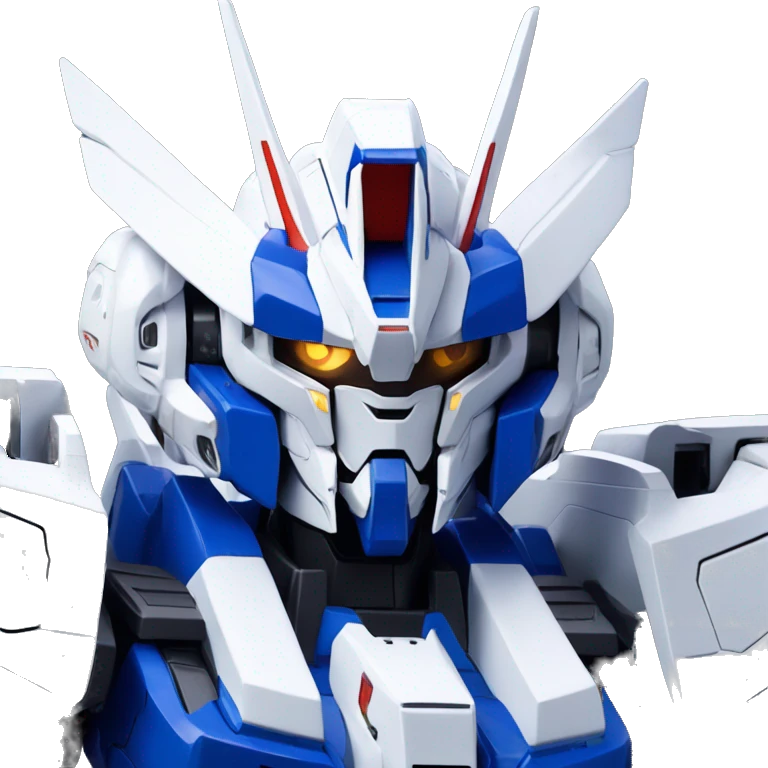 Gundam exia qui fait coucou emoji