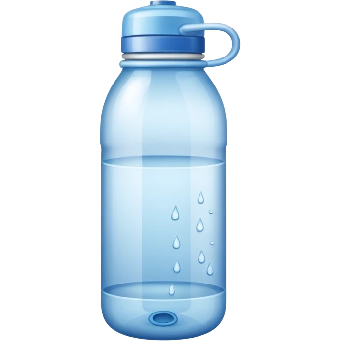 Store bought Water bottle emoji