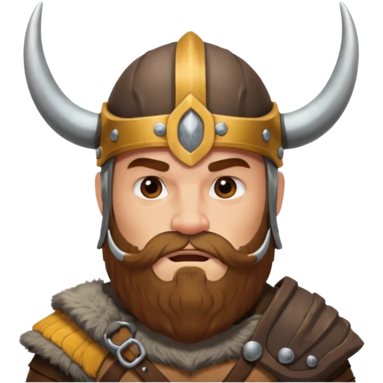 Viking avec casque  emoji