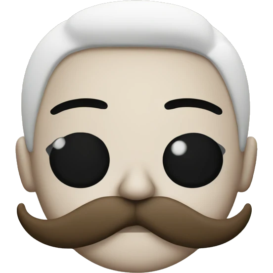 Mexican with big mustache  emoji