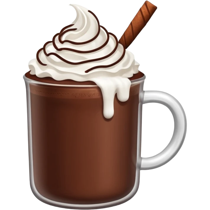Hot chocolate emoji