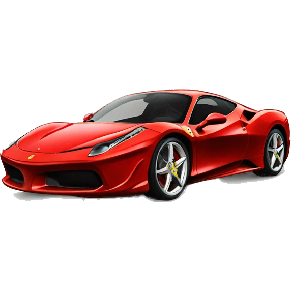 Draw a red vine Ferrari  emoji