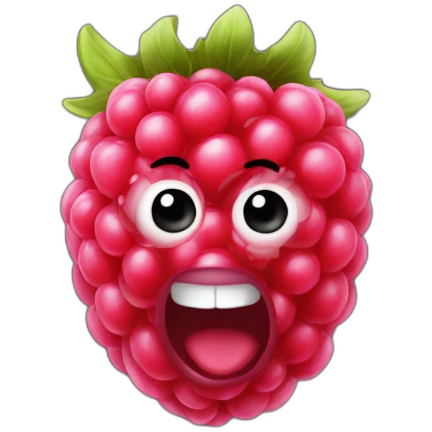 Rasberry emoji