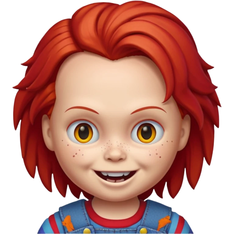 Un emojin de chuky emoji