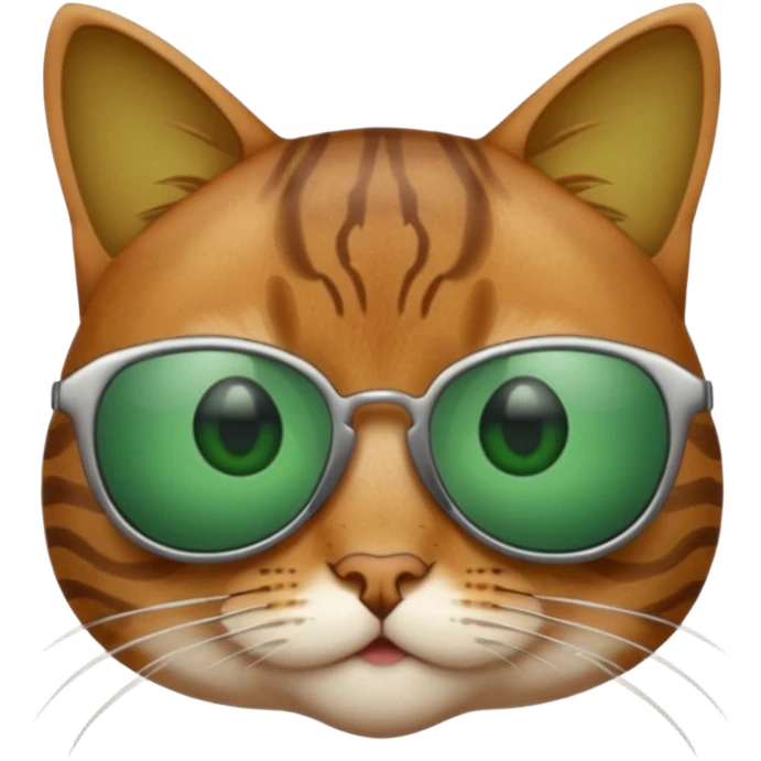 Cat wearing sunglasses emoji