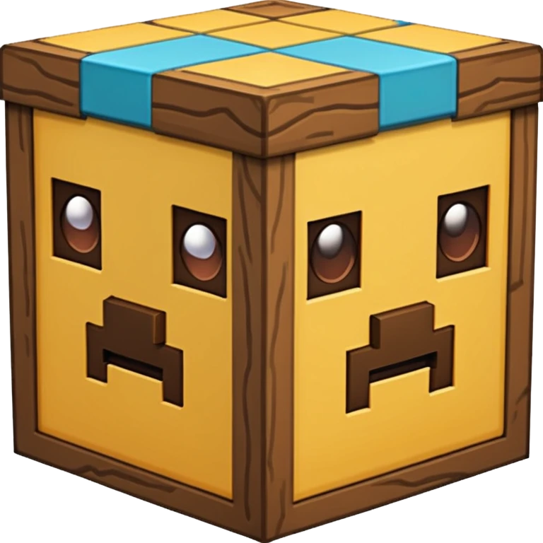 generate minecraft box emoji