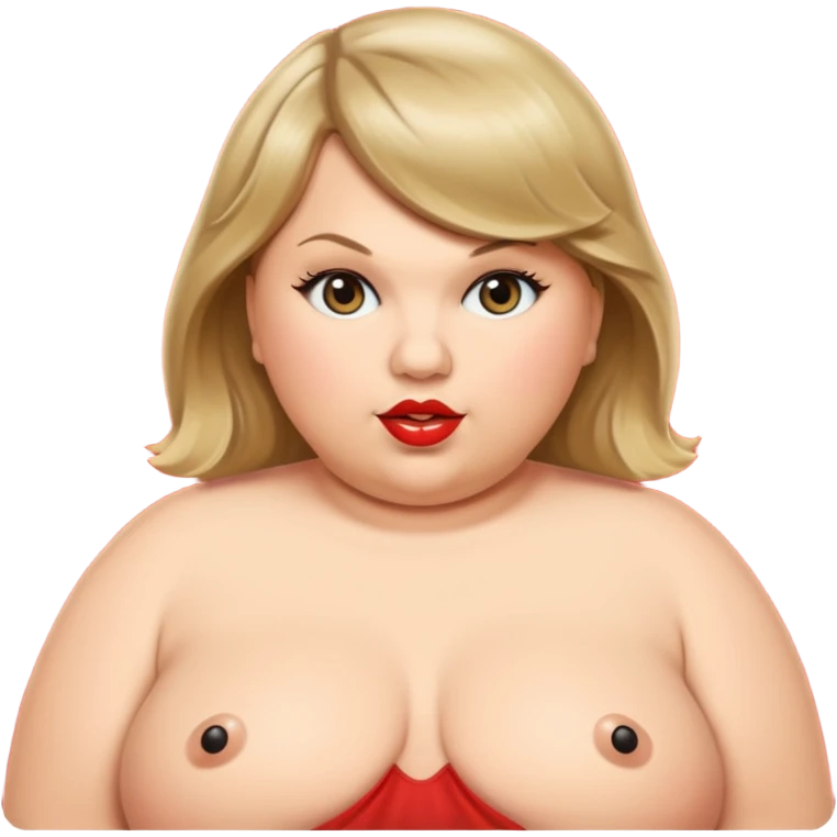 Taylor swift obesity  bigger bigger bigest emoji