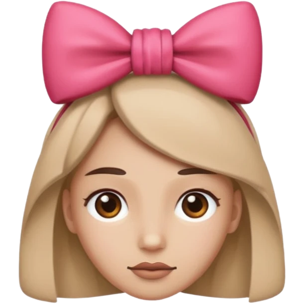 🐍 con el moño en la cabeza  emoji