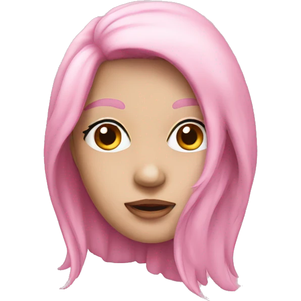 Pink emoji