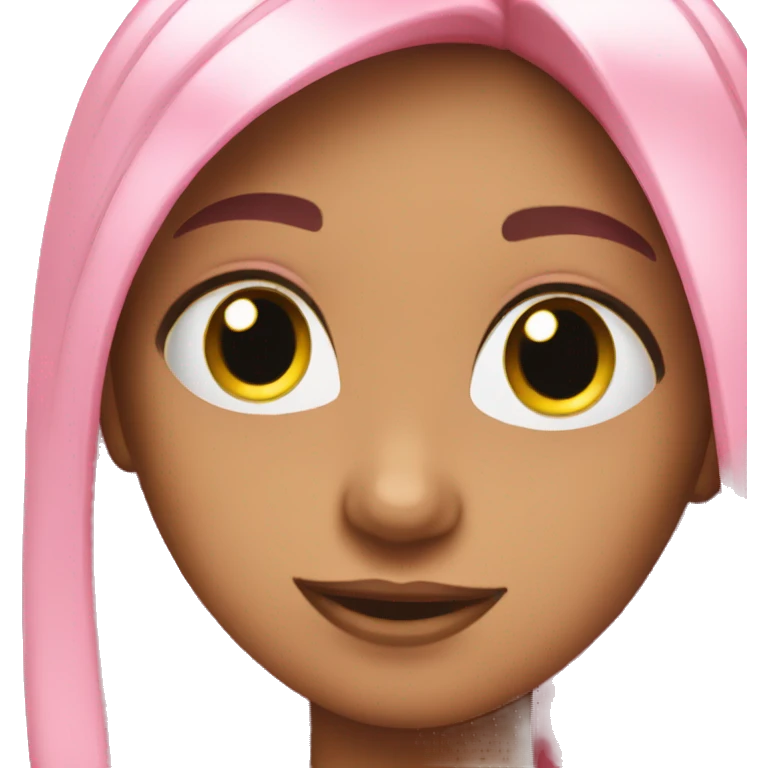 Cute pink sparkle emoji