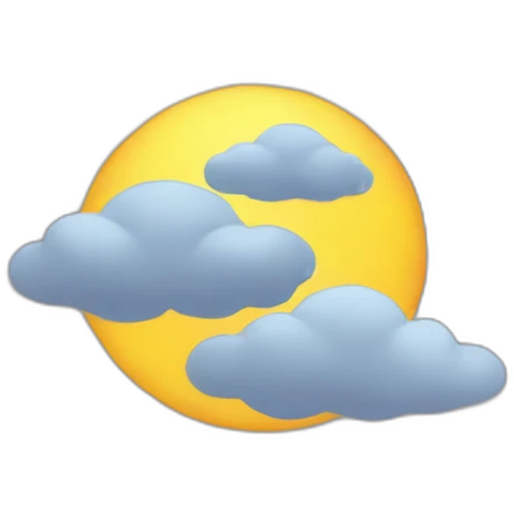 vent - lune - soleil emoji