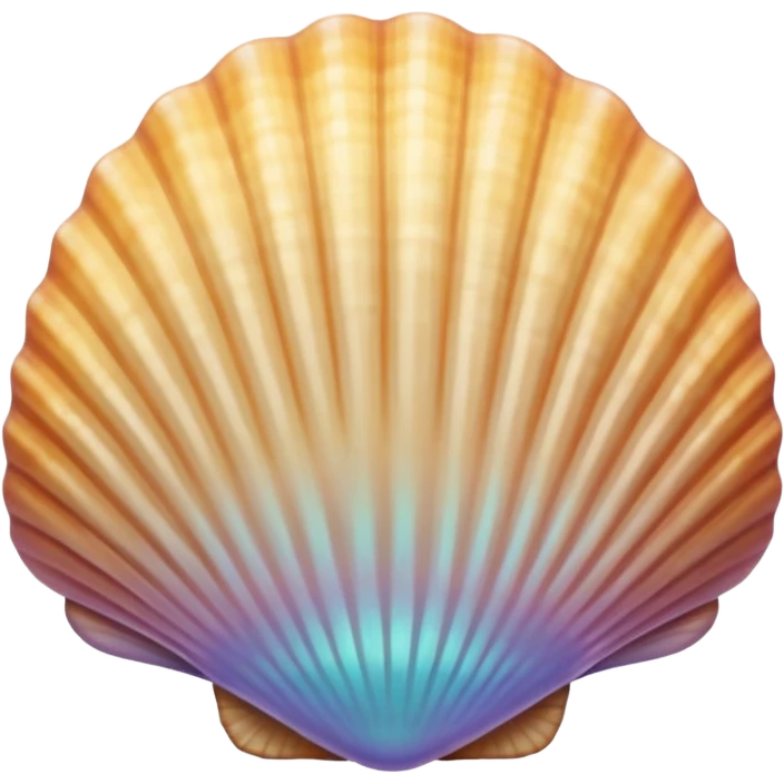 light beige sea shell emoji
