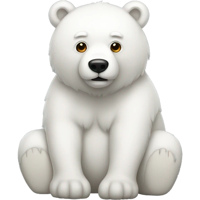 White bear emoji