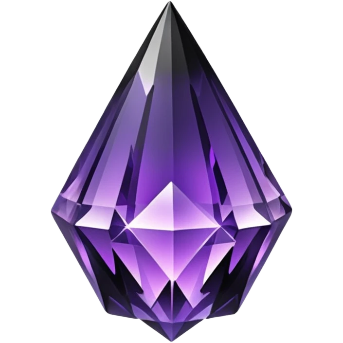 Purplish/black Skyshard crystal emoji