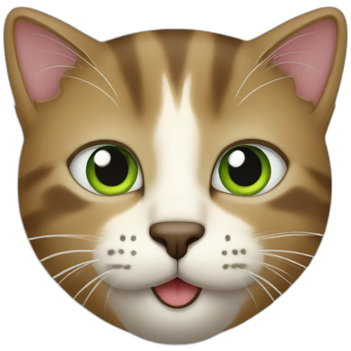 cat kiwi face emoji