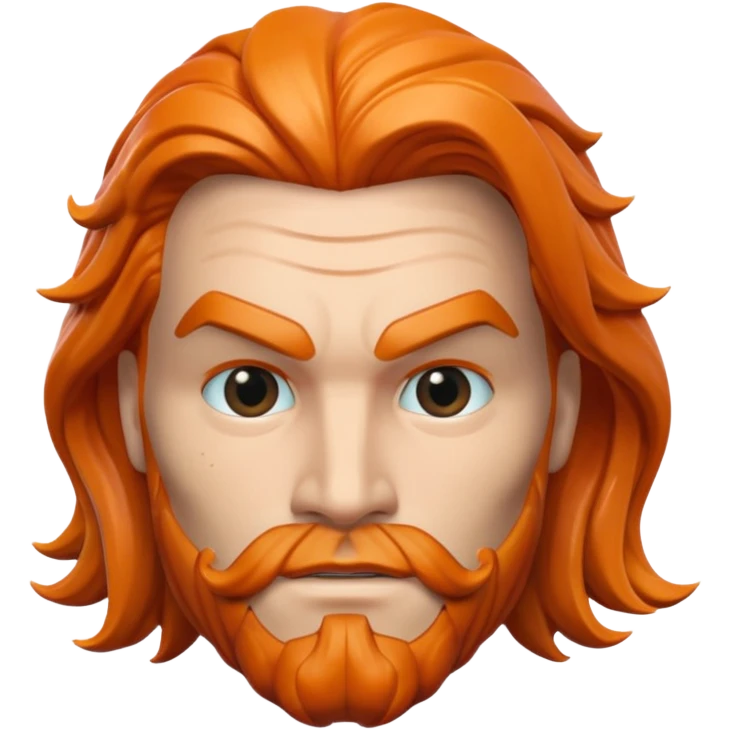 Aquamen face men 3d emoji