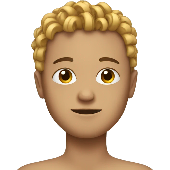 A person with locks emoji