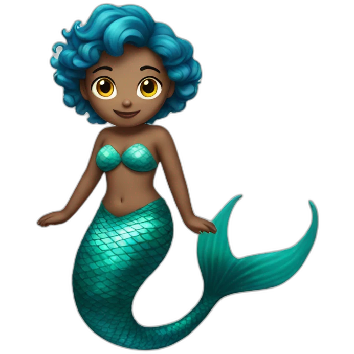 Full body mermaid emoji