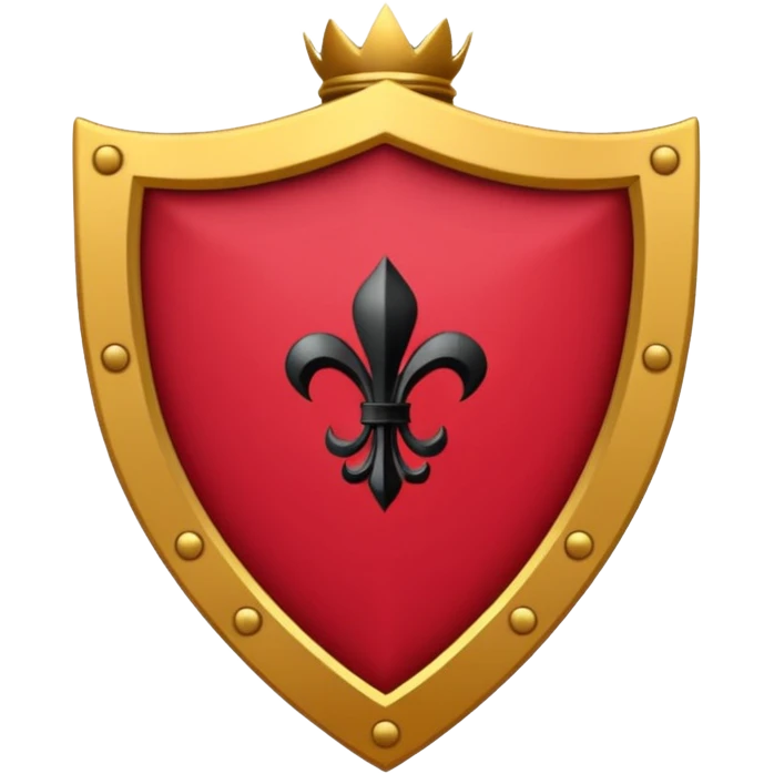 brasão rosa de sangue vermelha emoji