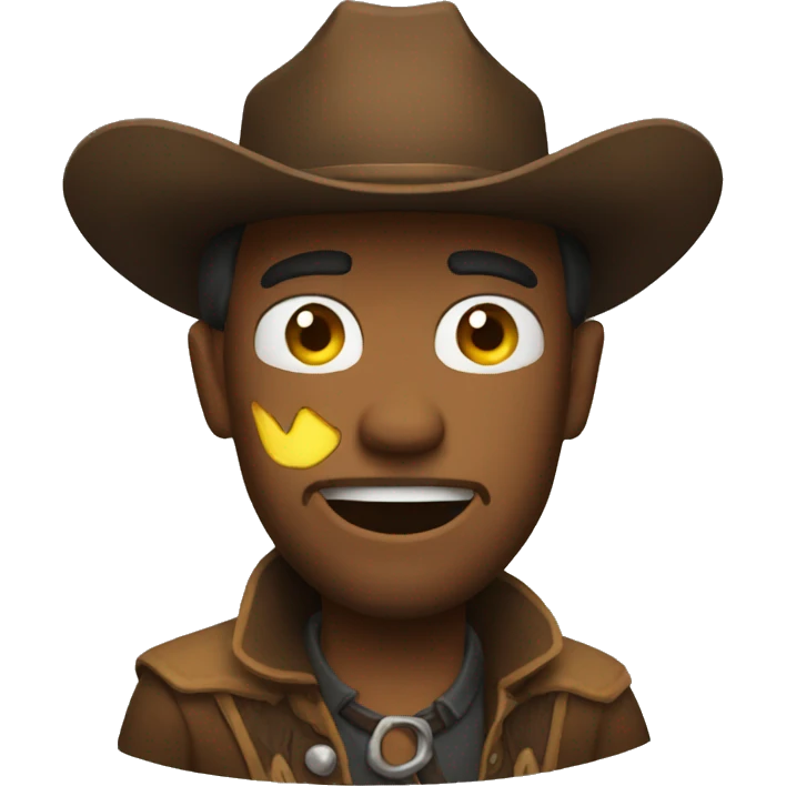 cursed cowboy emoji