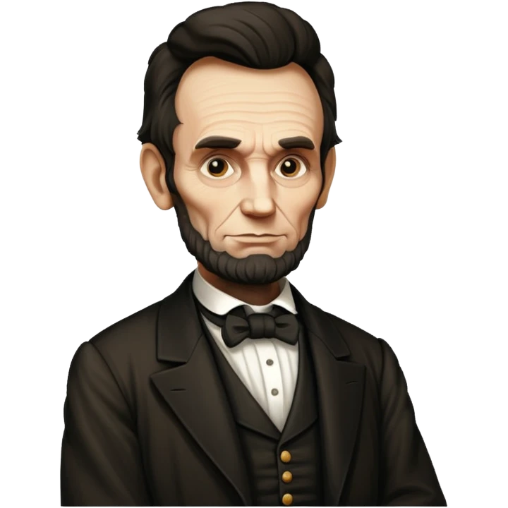 President Lincoln freeing the Slaves emoji