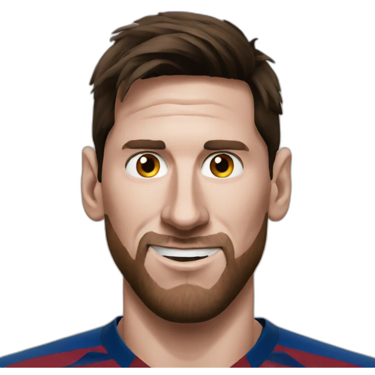 Messi Face emoji