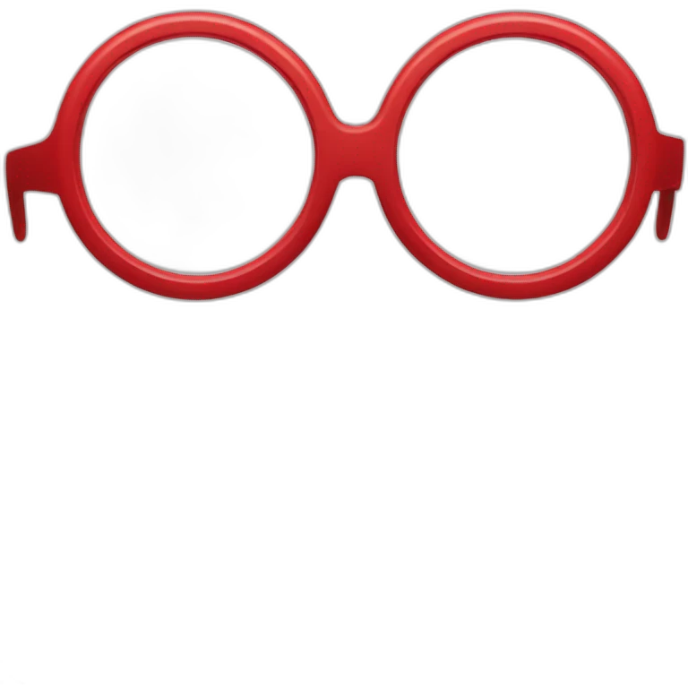 OCULOS VERMELHO emoji