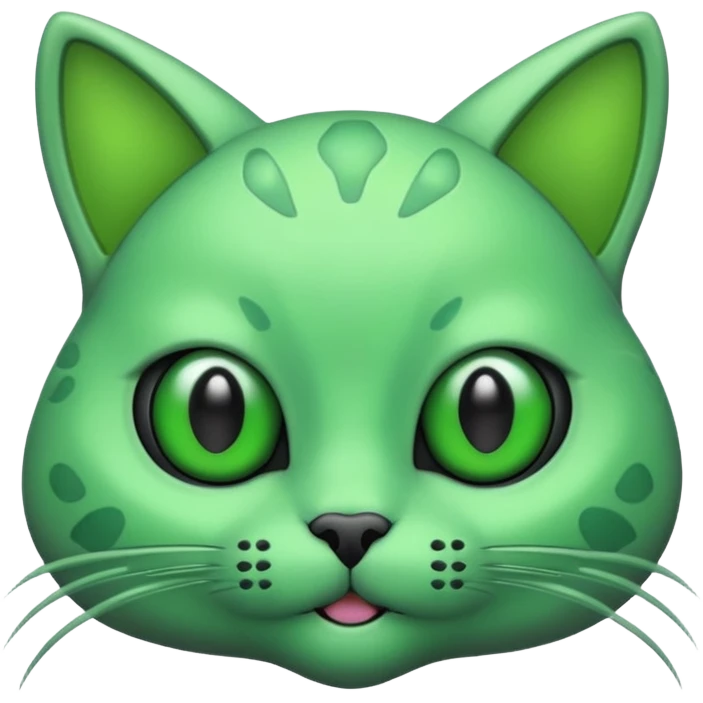allien cat emoji