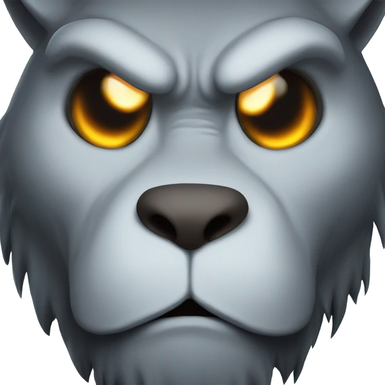 Big scary emoji