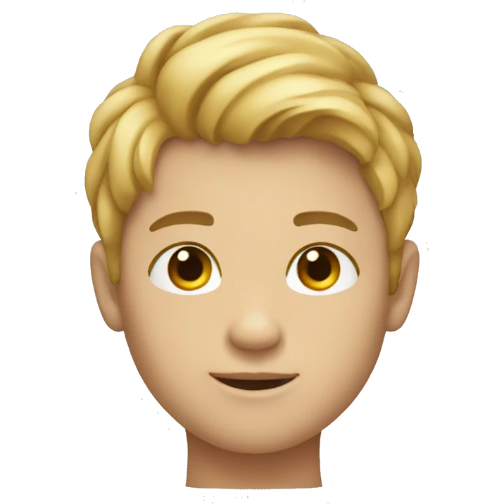 iPhone emoji boy de piel clara emoji