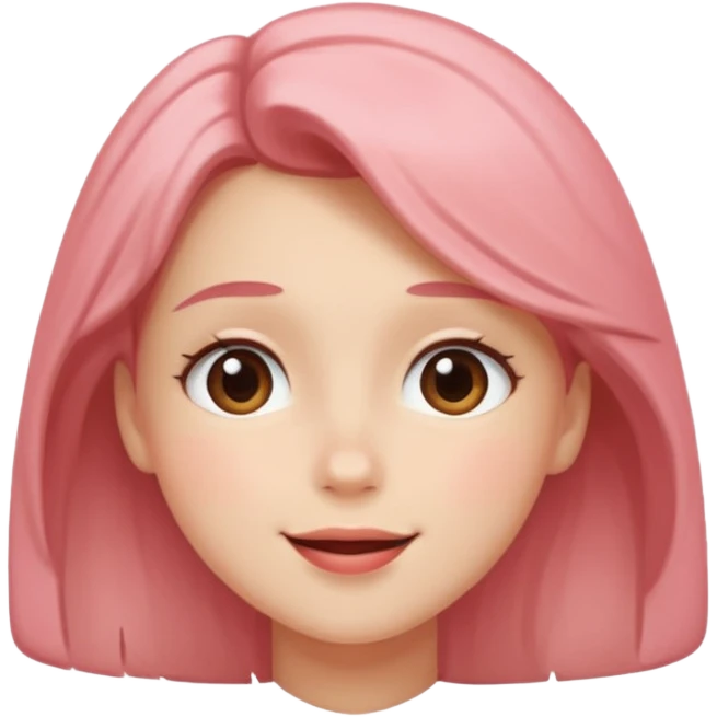 Soft smile looking up while blushing emoji
