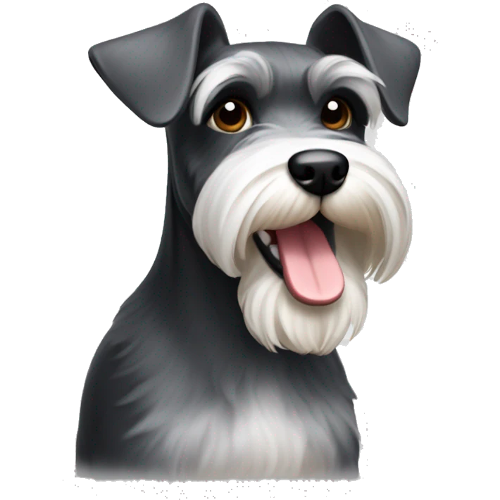 miniature schnauzer emoji