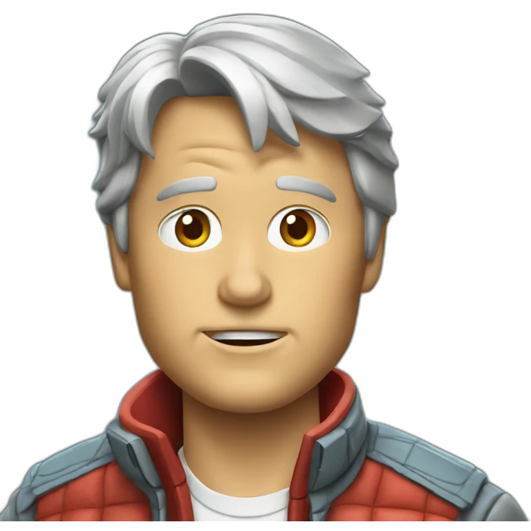 marty mcfly emoji