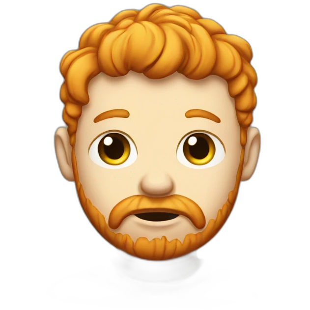 sad ginger tee shirt emoji