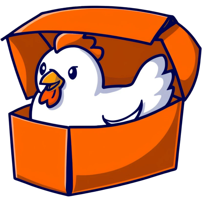 Popeyes 8-piece chicken box emoji