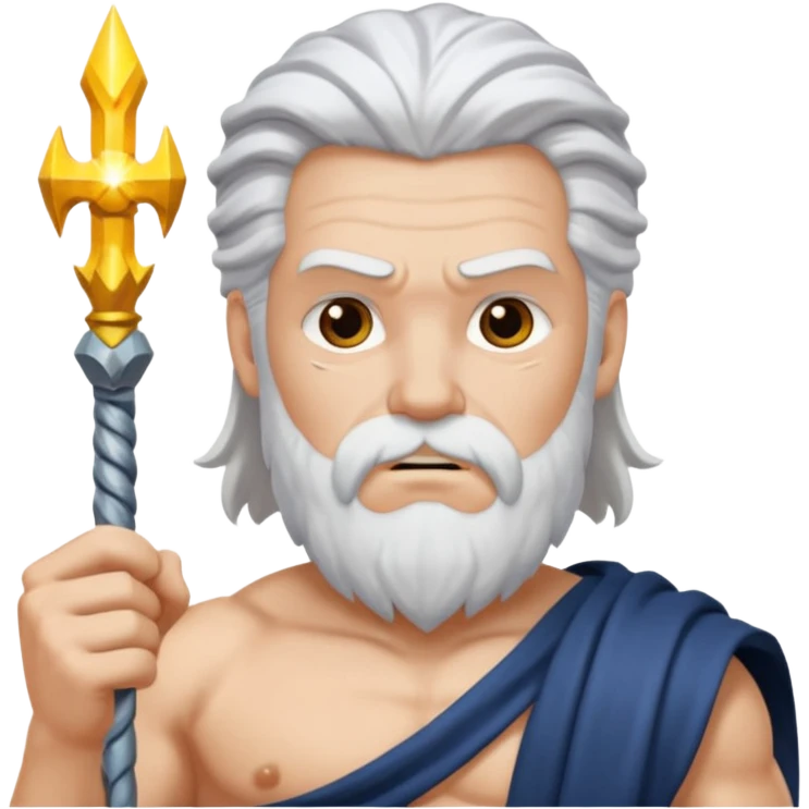 fullbody god ZEUS, standing still emoji