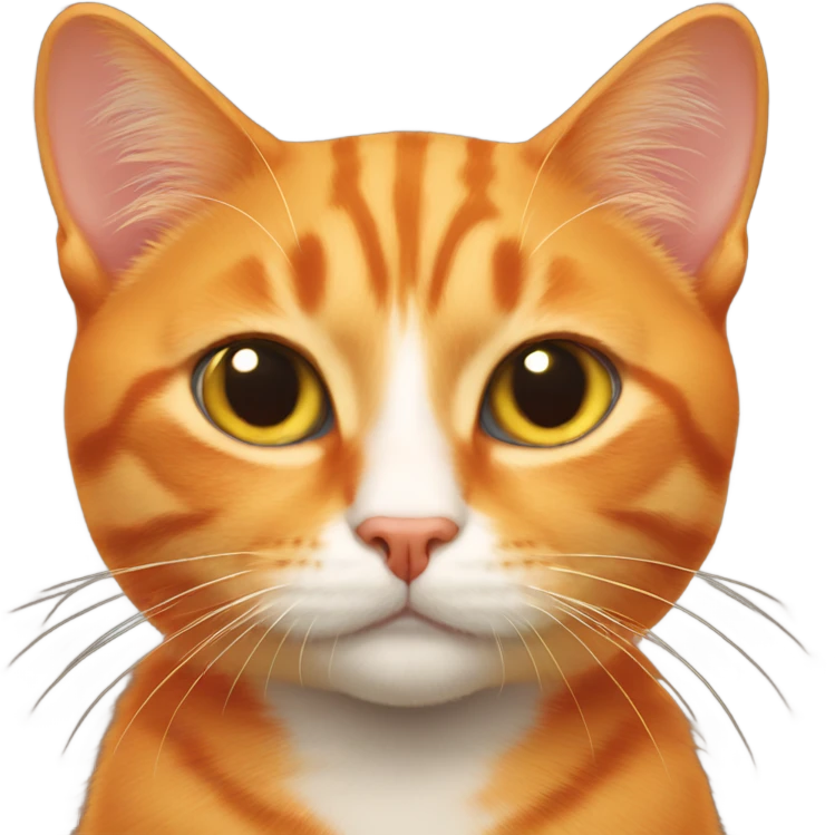 gay orange cat emoji