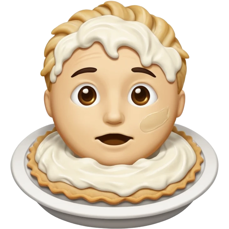 pie in the face emoji