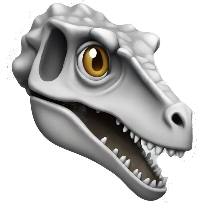 Gray Dinosaur Fossil emoji
