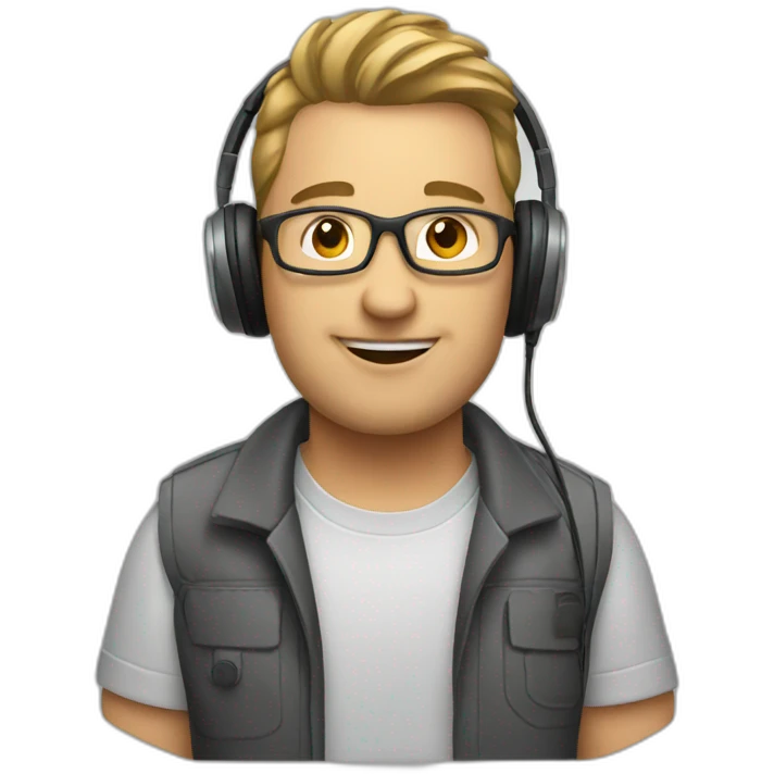 Audio technician emoji